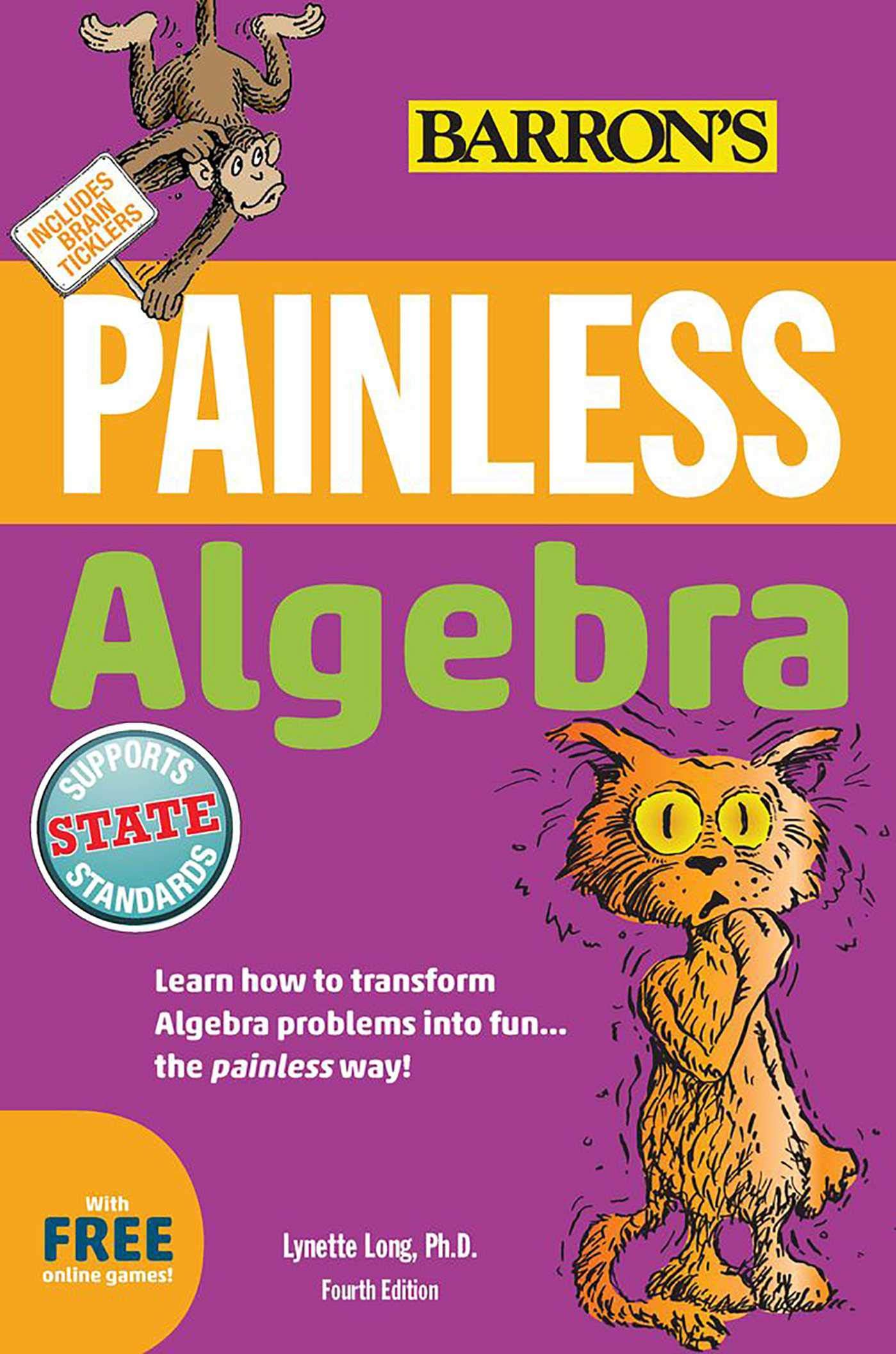 Algopix Similar Product 10 - Painless Algebra (Barron's Painless)