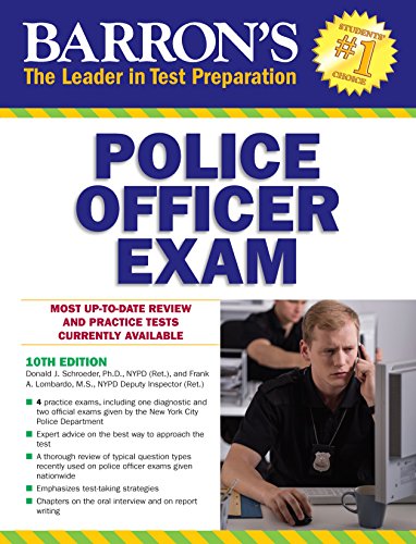 Algopix Similar Product 14 - Barrons Police Officer Exam 10th