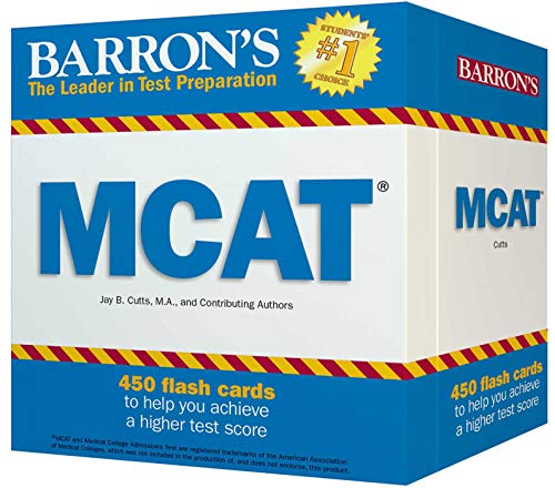 Algopix Similar Product 8 - Barrons MCAT Flash Cards Barrons