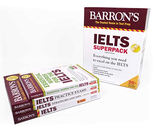 Algopix Similar Product 17 - IELTS Superpack (Barron's Test Prep)