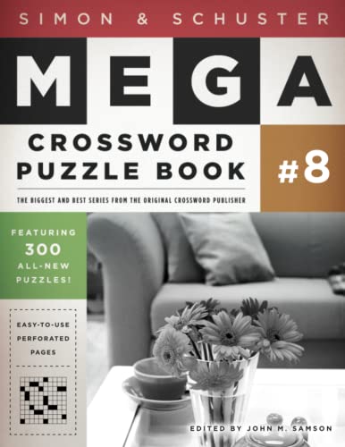 Algopix Similar Product 4 - Simon  Schuster Mega Crossword Puzzle