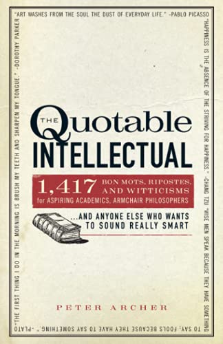 Algopix Similar Product 20 - The Quotable Intellectual 1417 Bon