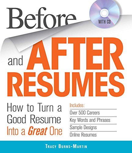 Algopix Similar Product 6 - Before and After Resumes with CD How