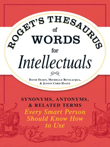 Algopix Similar Product 2 - Rogets Thesaurus of Words for
