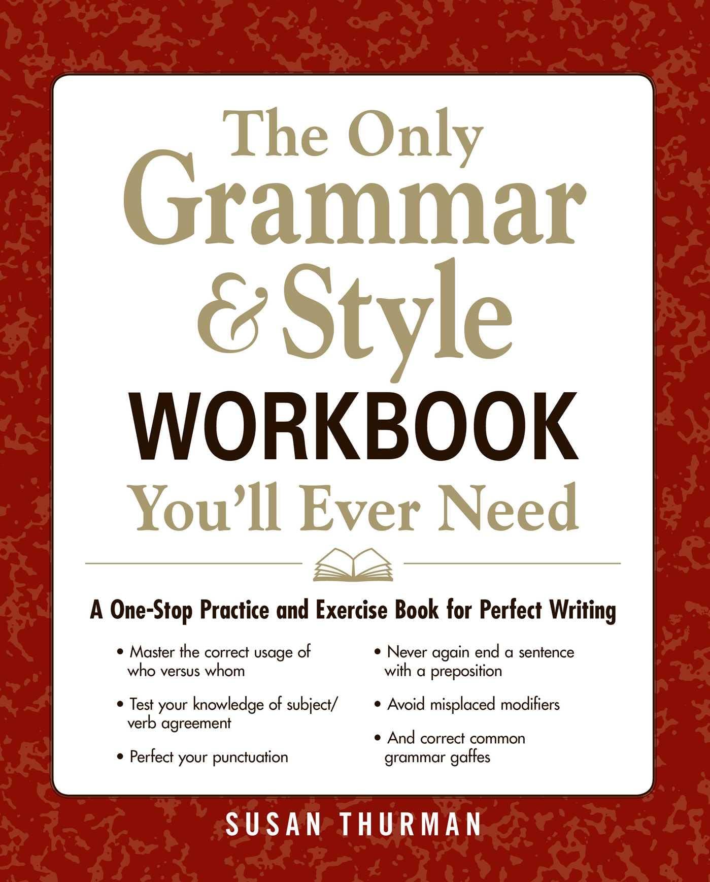 Algopix Similar Product 6 - The Only Grammar Style Workbook