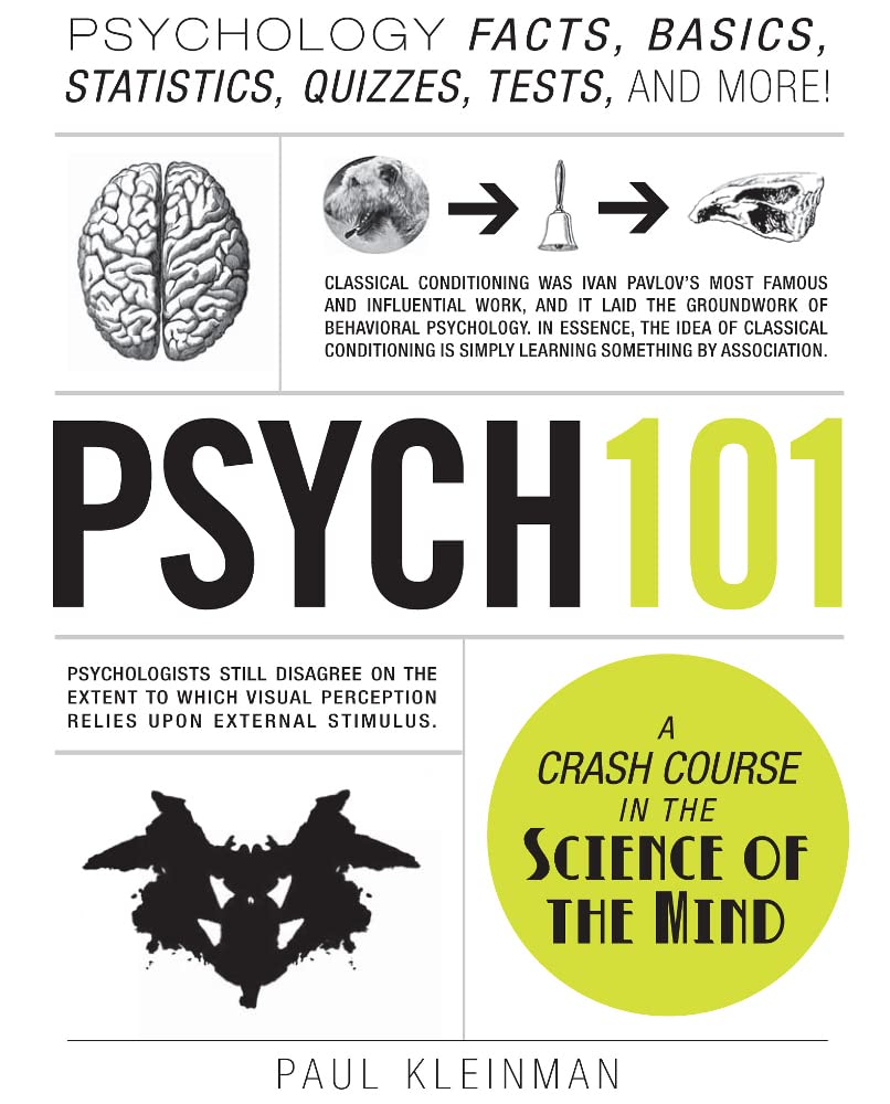 Algopix Similar Product 18 - Psych 101 Psychology Facts Basics