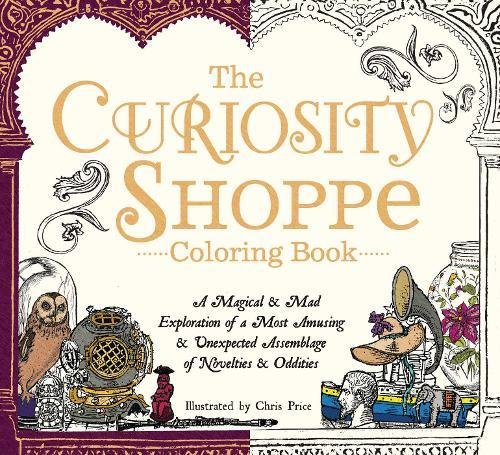 Algopix Similar Product 16 - The Curiosity Shoppe Coloring Book A