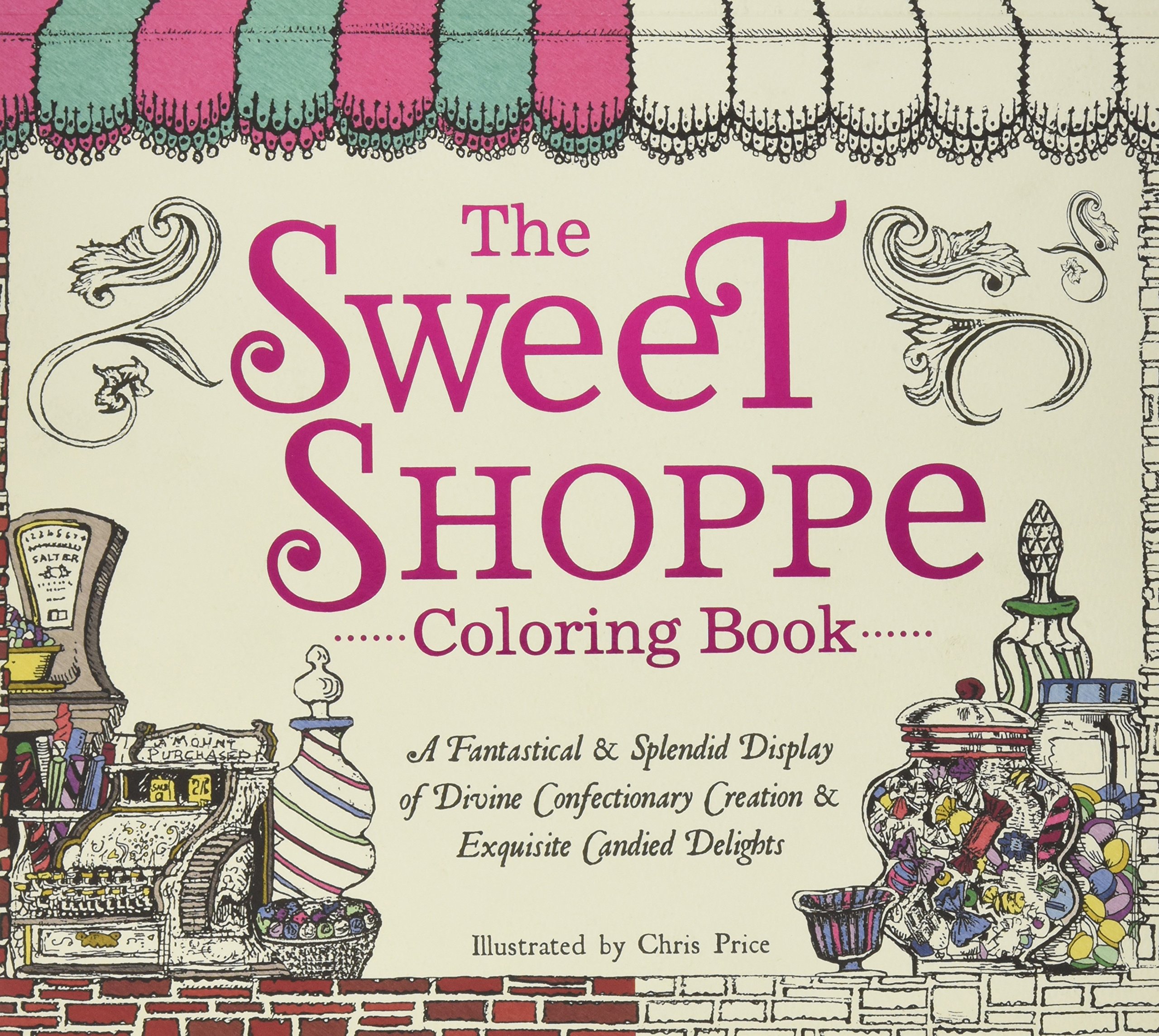 Algopix Similar Product 1 - The Sweet Shoppe Coloring Book A