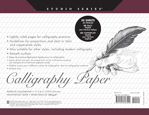 Algopix Similar Product 1 - Studio Series Calligraphy Paper Pad 50