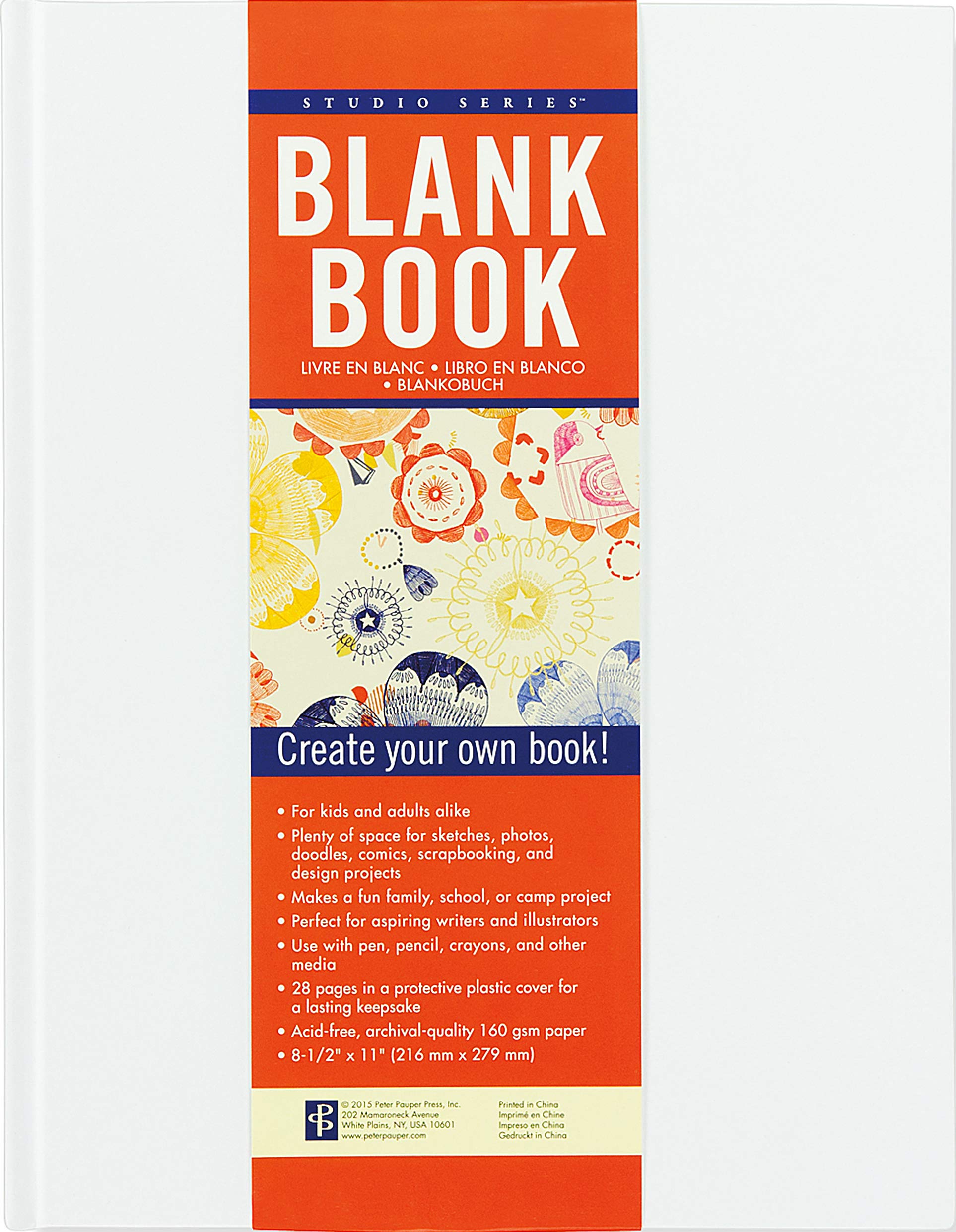 Algopix Similar Product 7 - Studio Series Blank Book