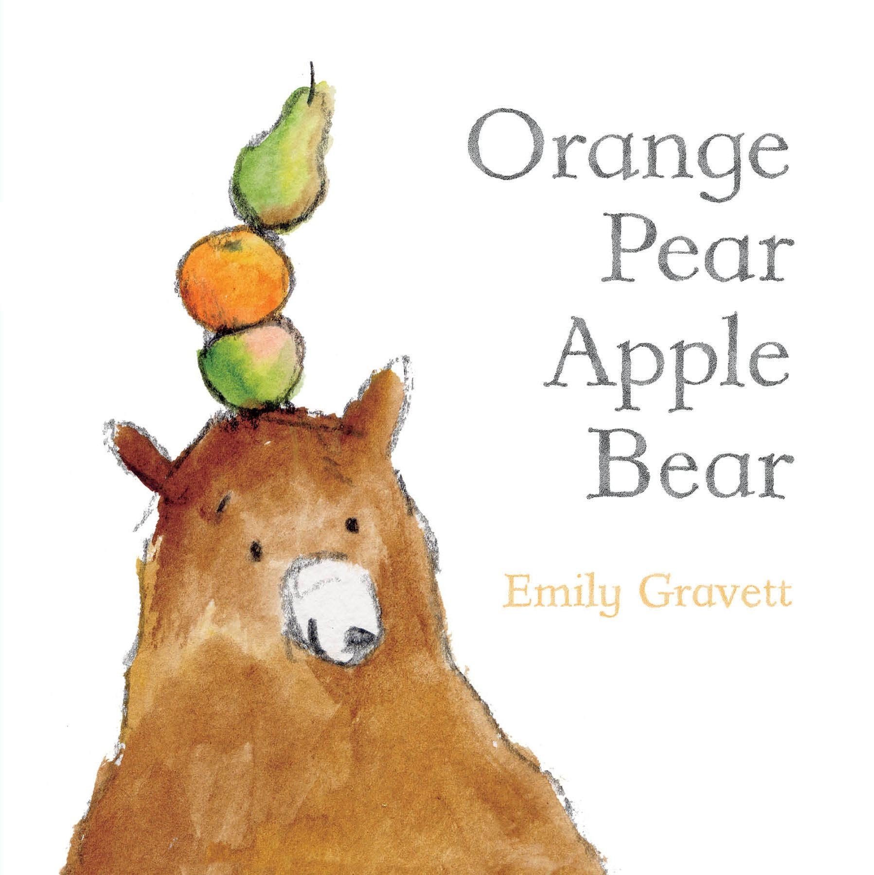 Algopix Similar Product 18 - Orange Pear Apple Bear Classic Board