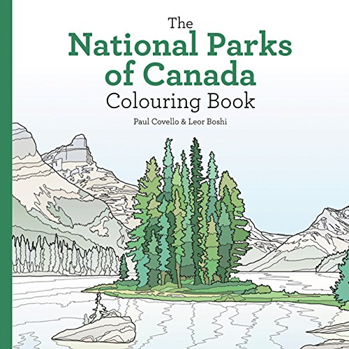 Algopix Similar Product 19 - National Parks of Canada Colouring Book