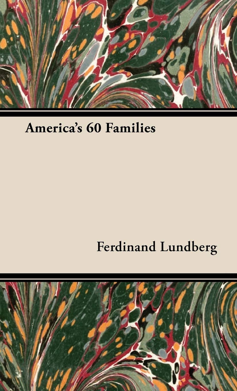 Algopix Similar Product 18 - America's 60 Families