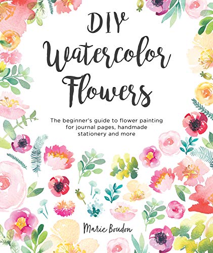 Algopix Similar Product 12 - DIY Watercolor Flowers The beginners