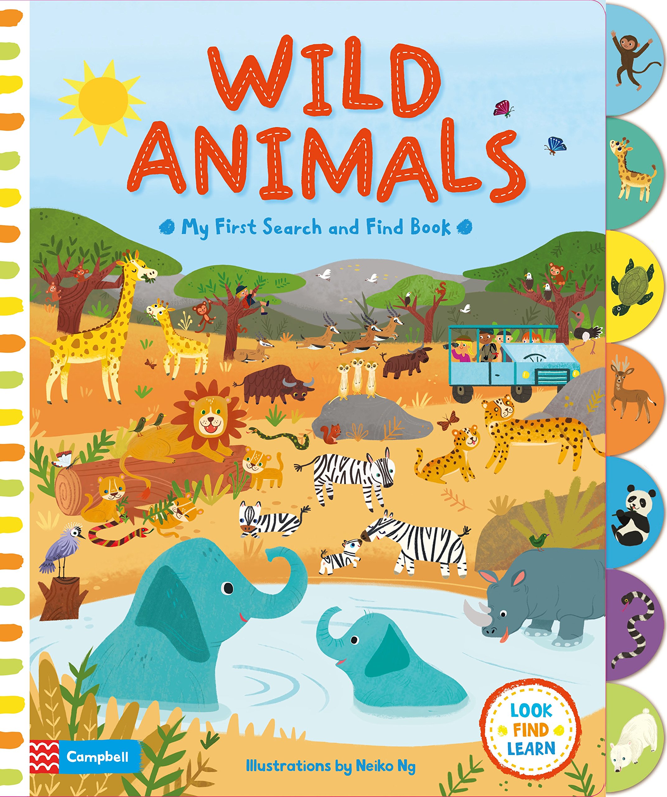 Algopix Similar Product 2 - Wild Animals (My First Search and Find)