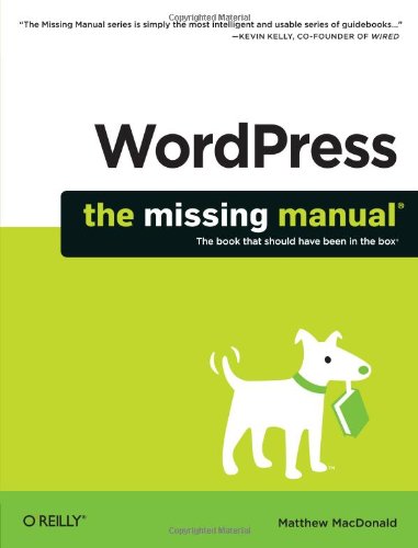 Algopix Similar Product 19 - WordPress The Missing Manual Missing