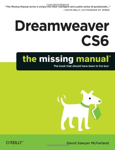 Algopix Similar Product 4 - Dreamweaver CS6 The Missing Manual