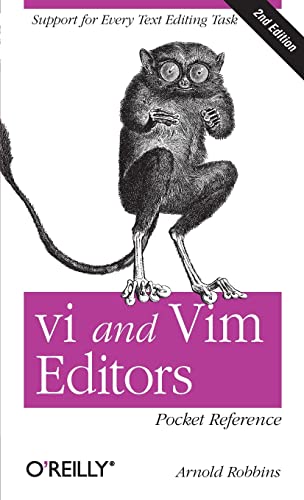 Algopix Similar Product 7 - vi and Vim Editors Pocket Reference