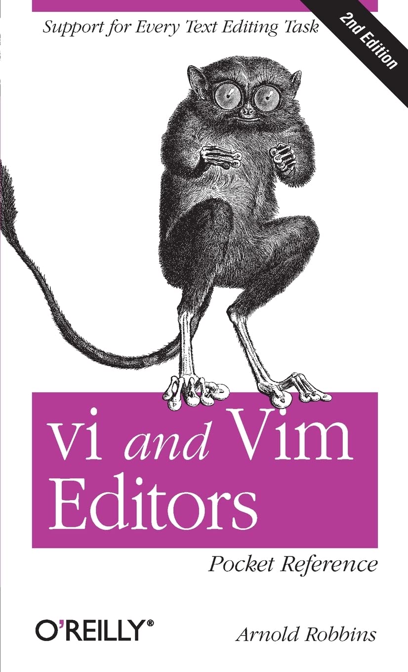 Algopix Similar Product 18 - vi and Vim Editors Pocket Reference