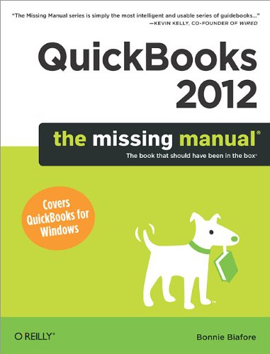 Algopix Similar Product 9 - QuickBooks 2012: The Missing Manual
