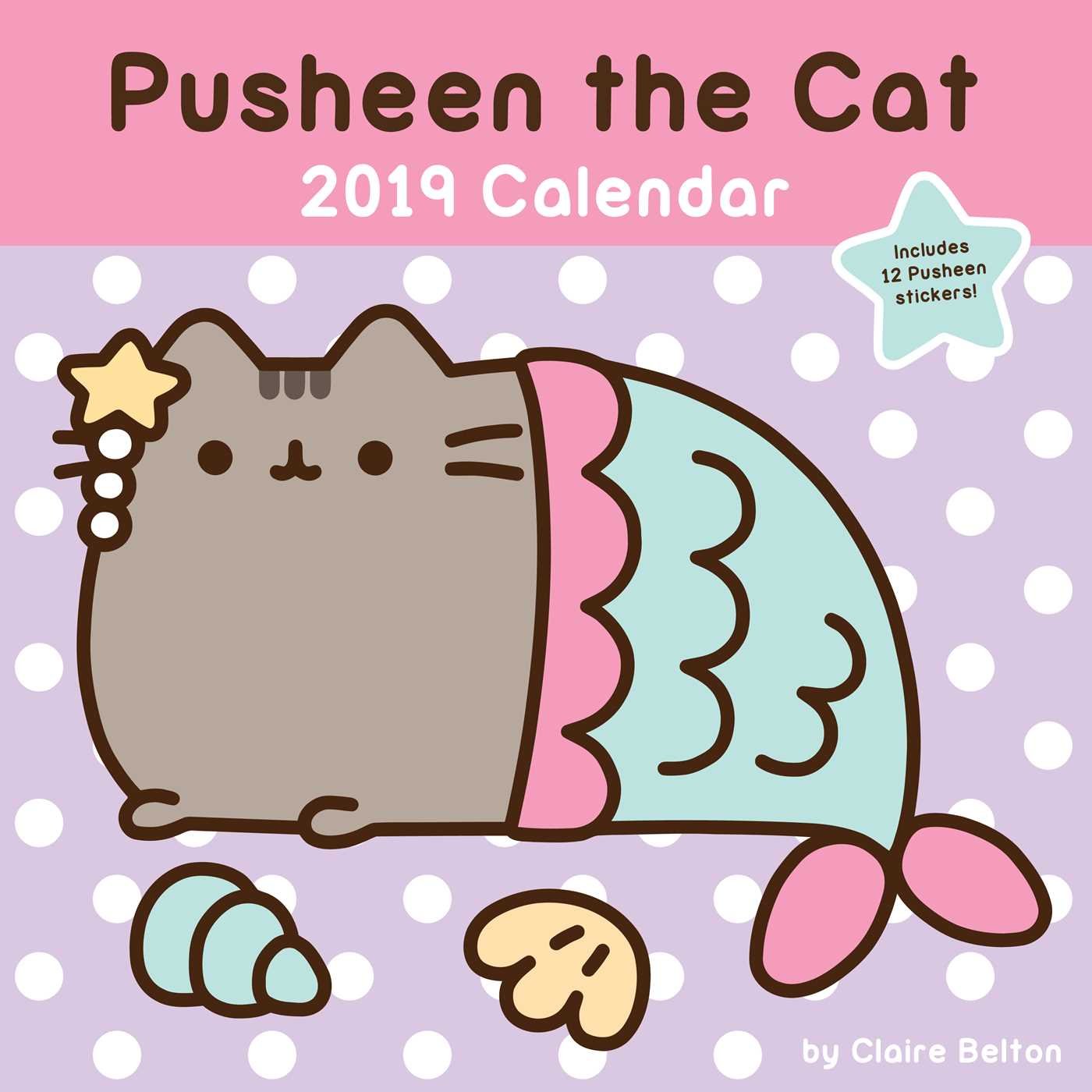 Algopix Similar Product 6 - Pusheen the Cat 2019 Wall Calendar