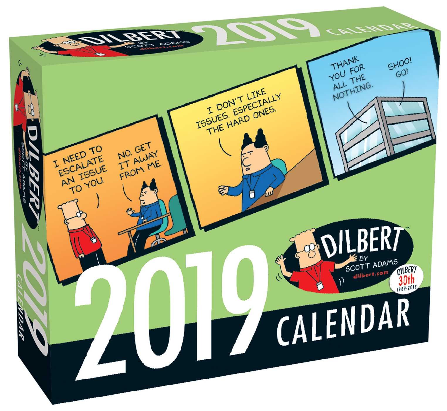 Algopix Similar Product 4 - Dilbert 2019 Day-to-Day Calendar