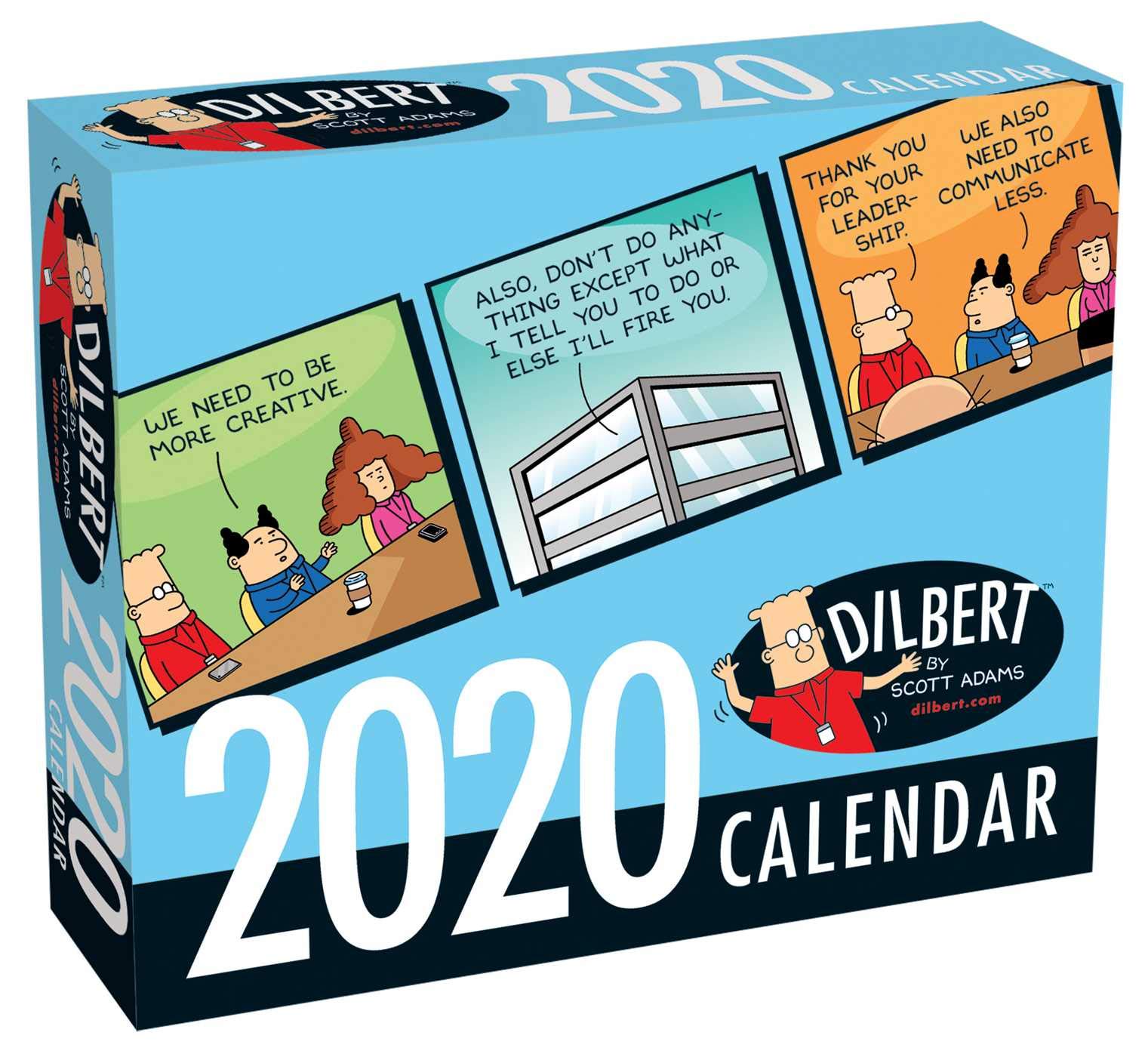 Algopix Similar Product 20 - Dilbert 2020 Day-to-Day Calendar