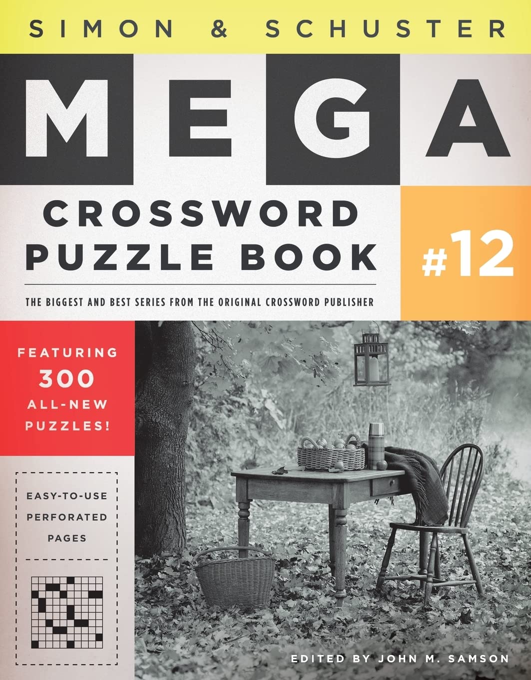 Algopix Similar Product 3 - Simon  Schuster Mega Crossword Puzzle