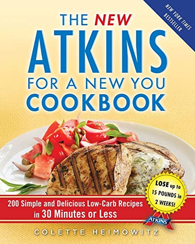 Algopix Similar Product 15 - The New Atkins for a New You Cookbook