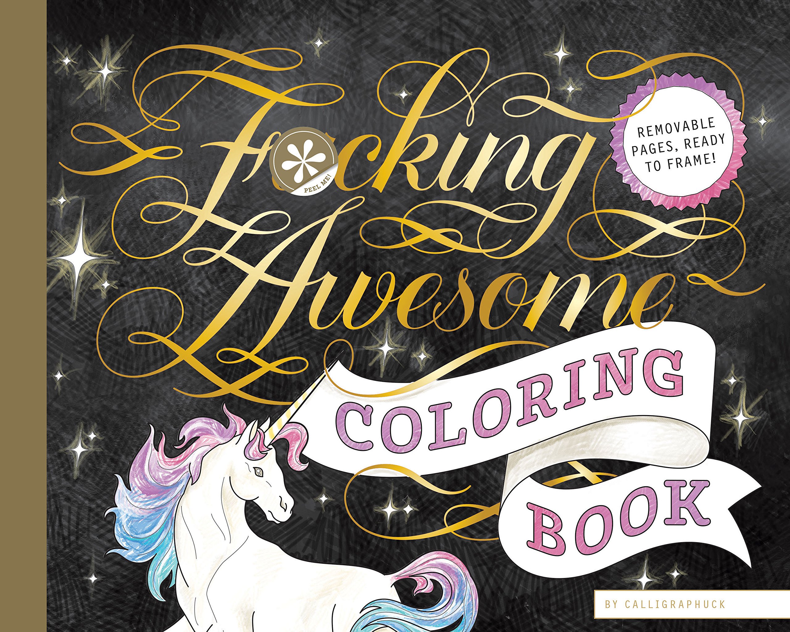 Algopix Similar Product 5 - Fucking Awesome Coloring Book
