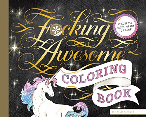 Algopix Similar Product 20 - Fucking Awesome Coloring Book