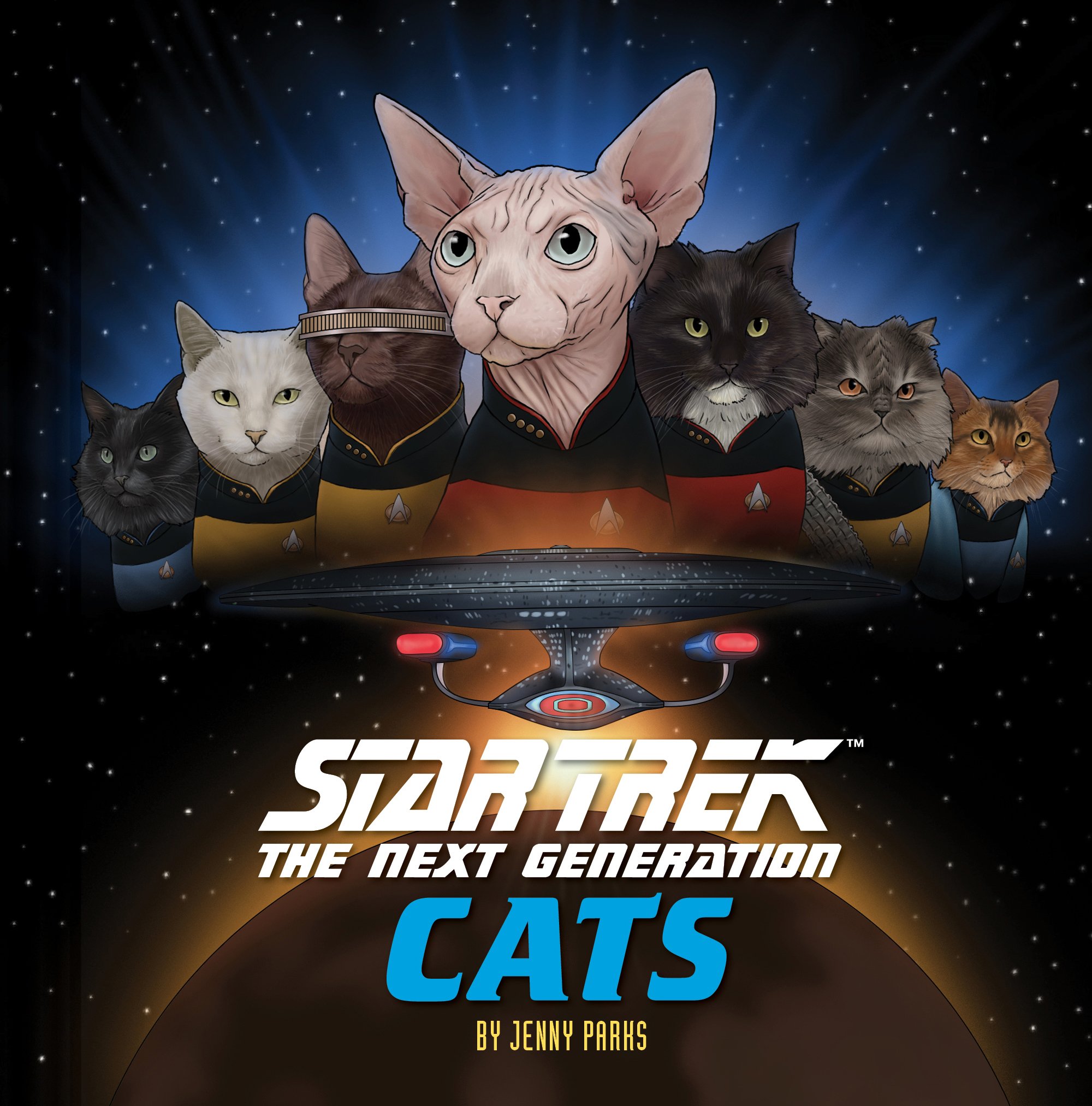 Algopix Similar Product 10 - Star Trek The Next Generation Cats