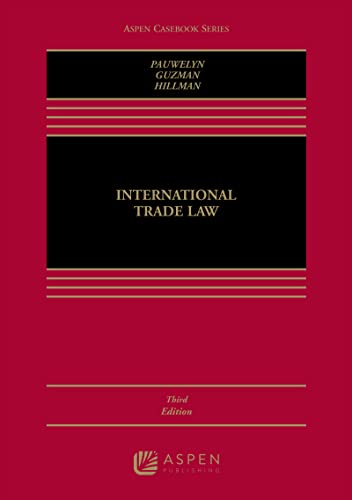 Algopix Similar Product 19 - International Trade Law (Aspen Casebook)