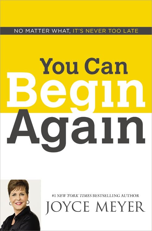 Algopix Similar Product 10 - You Can Begin Again No Matter What