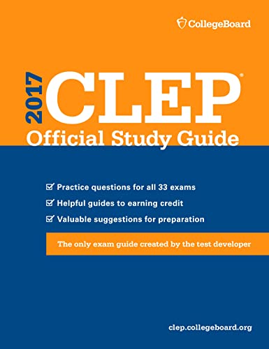 Algopix Similar Product 19 - CLEP Official Study Guide 2017