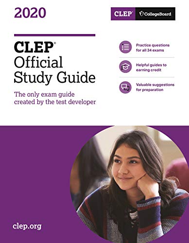 Algopix Similar Product 4 - CLEP Official Study Guide 2020
