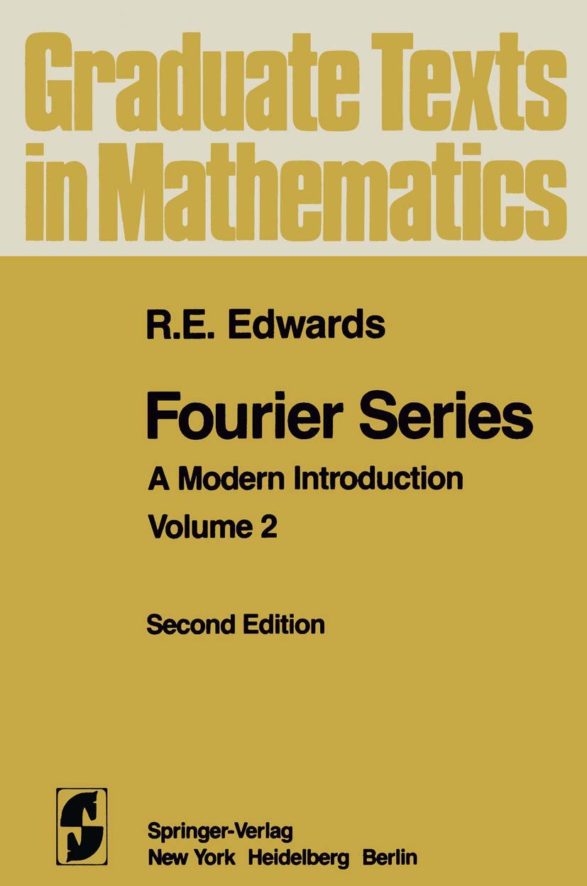 Algopix Similar Product 6 - Fourier Series A Modern Introduction