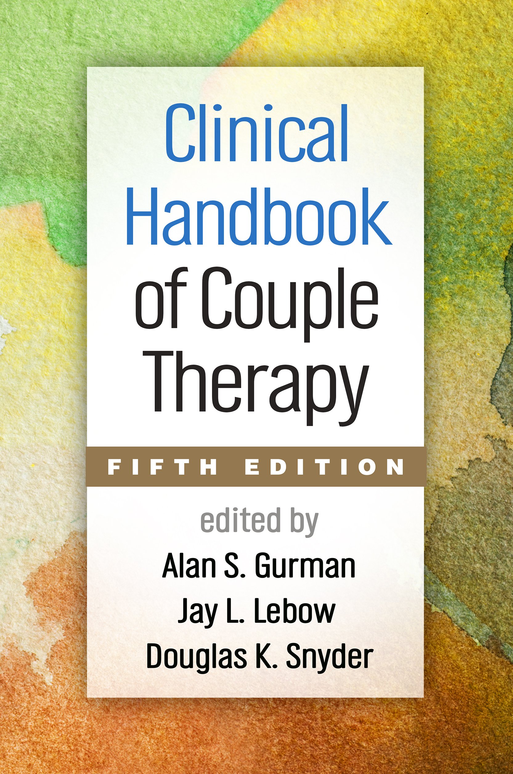 Algopix Similar Product 1 - Clinical Handbook of Couple Therapy