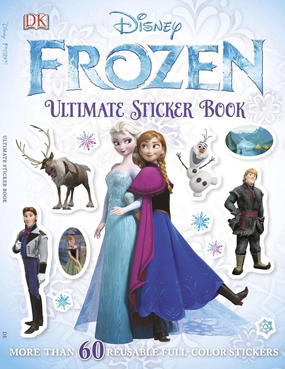 Algopix Similar Product 4 - Ultimate Sticker Book Frozen More