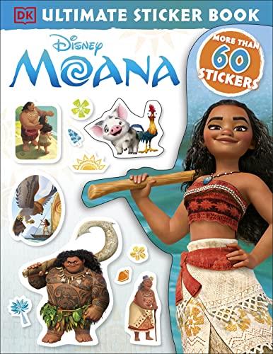 Algopix Similar Product 9 - Ultimate Sticker Book: Disney Moana