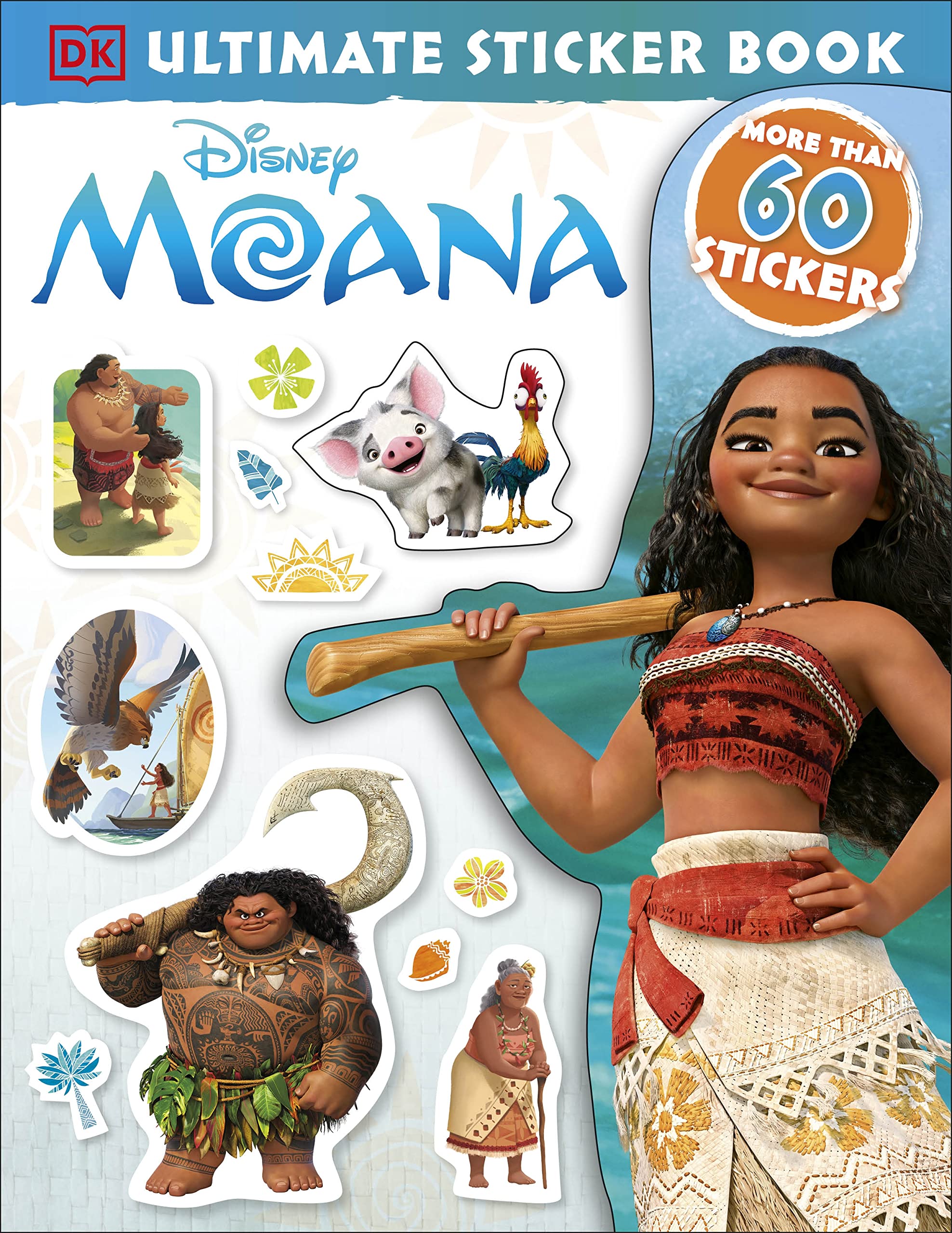 Algopix Similar Product 17 - Ultimate Sticker Book: Disney Moana