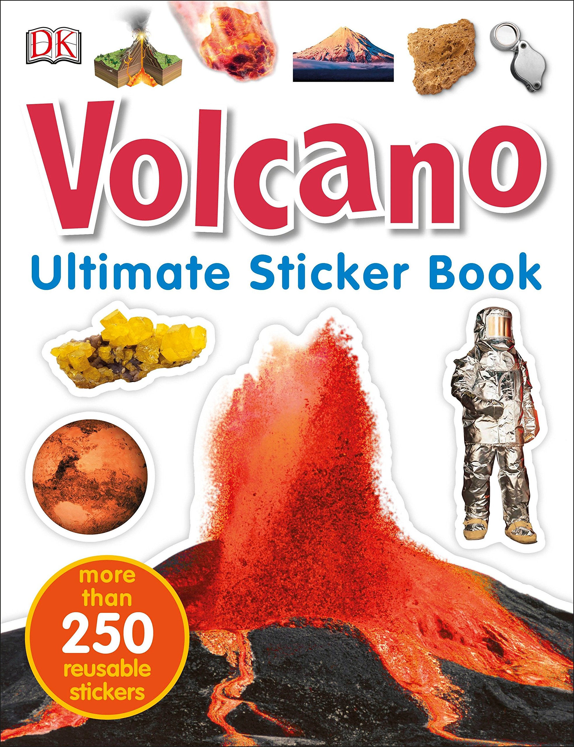 Algopix Similar Product 18 - Ultimate Sticker Book Volcano More