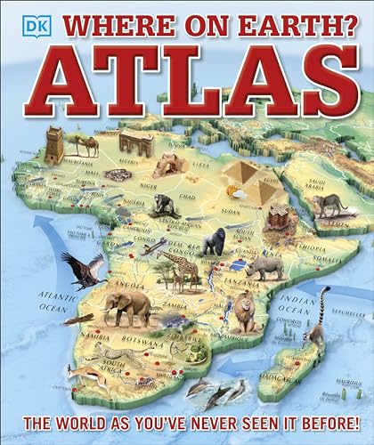 Algopix Similar Product 10 - Where on Earth Atlas The World As
