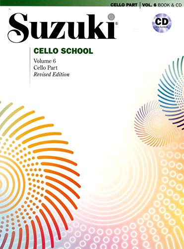 Algopix Similar Product 4 - Suzuki Cello School Vol 6 Cello Part