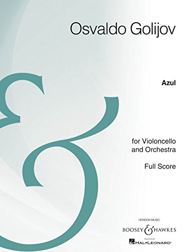 Algopix Similar Product 11 - Azul For Violoncello and Orchestra