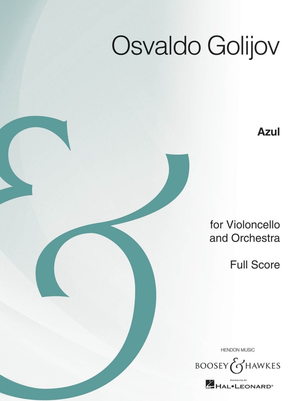 Algopix Similar Product 13 - Azul For Violoncello and Orchestra