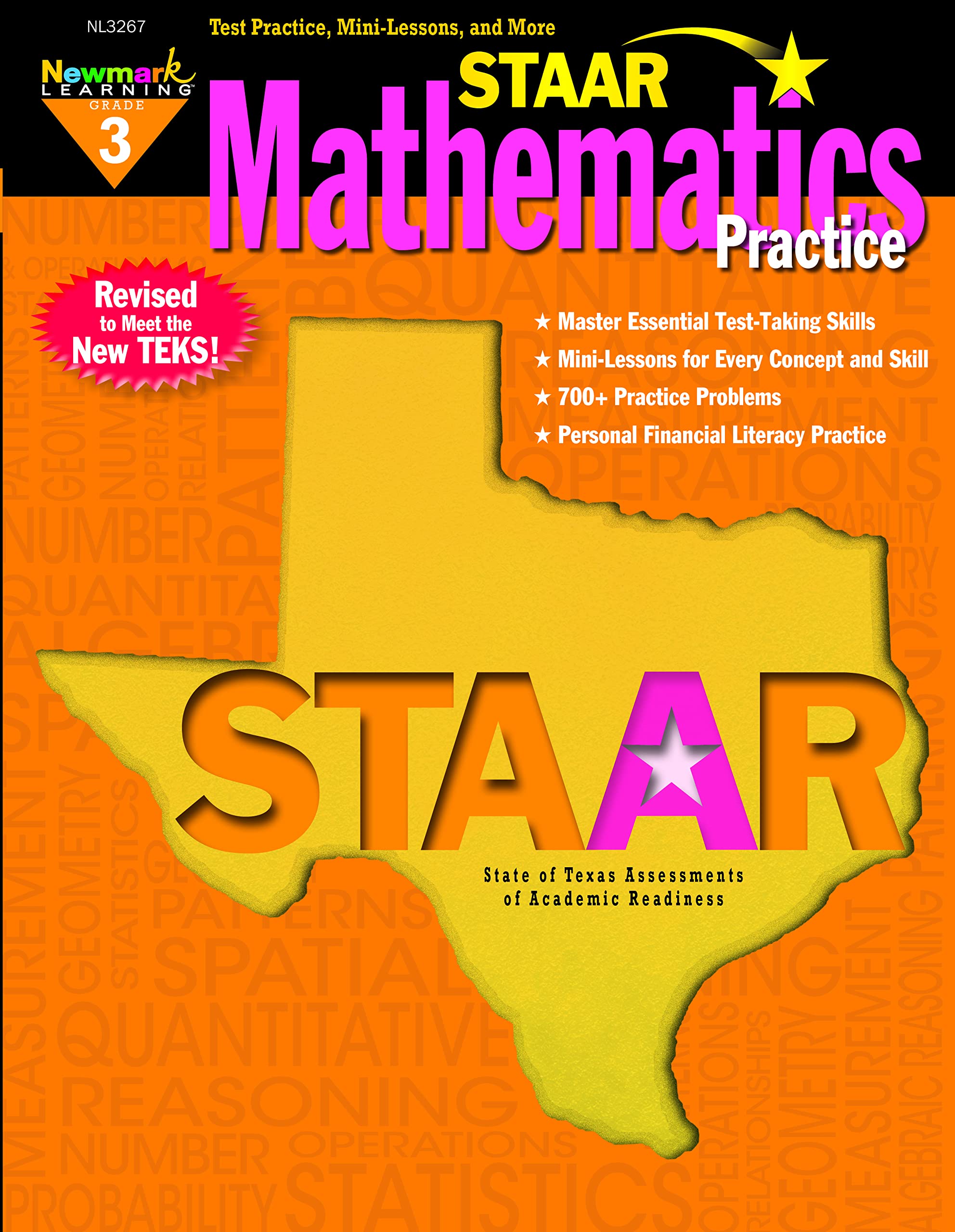 Algopix Similar Product 17 - Staar Mathematics Practice Grade 3 II