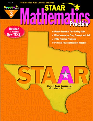 Algopix Similar Product 2 - Staar Mathematics Practice Grade 3 II