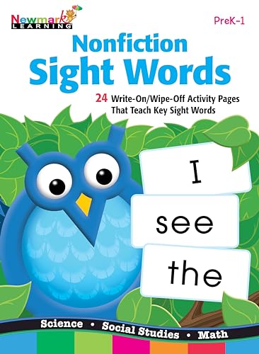 Algopix Similar Product 1 - Nonfiction Sight Words Flip Chart 