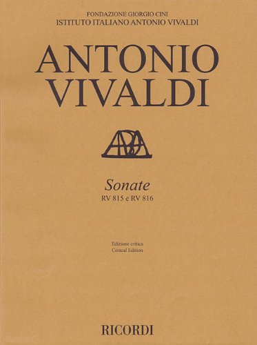 Algopix Similar Product 20 - Sonatas RV 815 and RV 816 Violin and